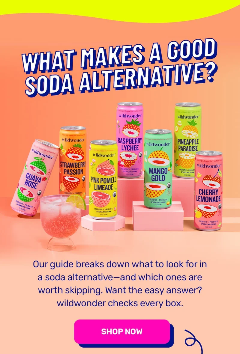 What makes soda a good alternative?