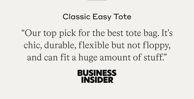 Classic Easy Tote