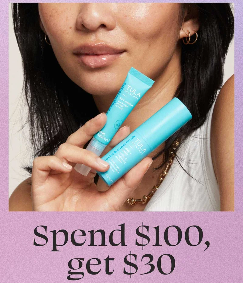 Spend $100, get $30