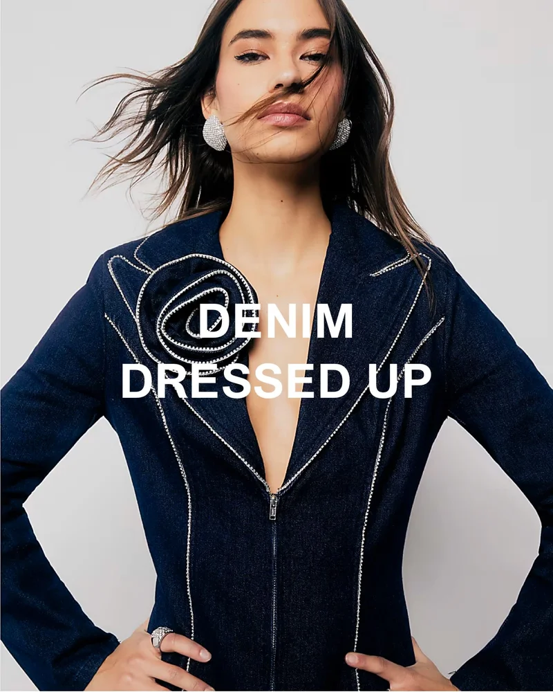 DENIM DRESSED UP