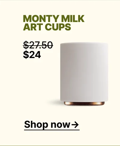Monty Milk Art Cups