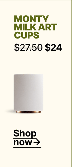 Monty Milk Art Cups