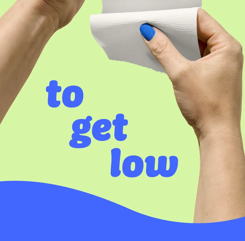 to get low