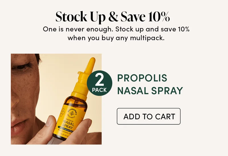 Propolis Nasal Spray 2-Pack