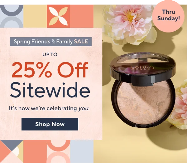 Up To 25% Off Sitewide