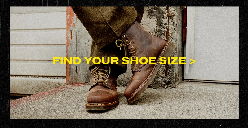 Find your shoe size