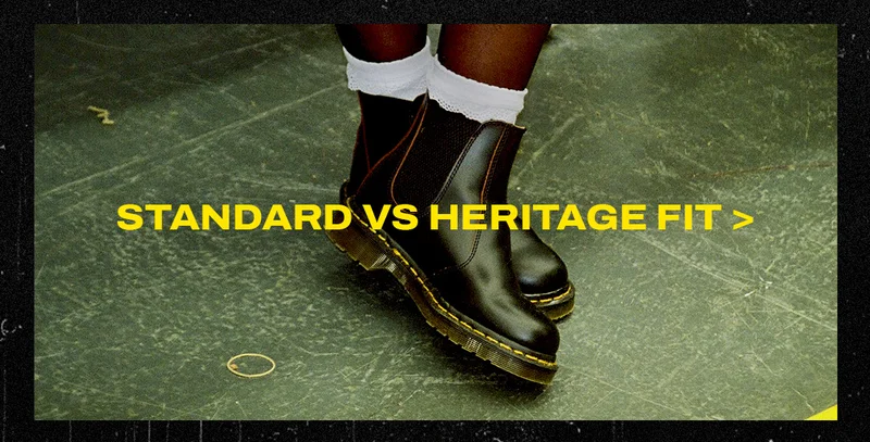 Learn more about our standard vs. heritage fit