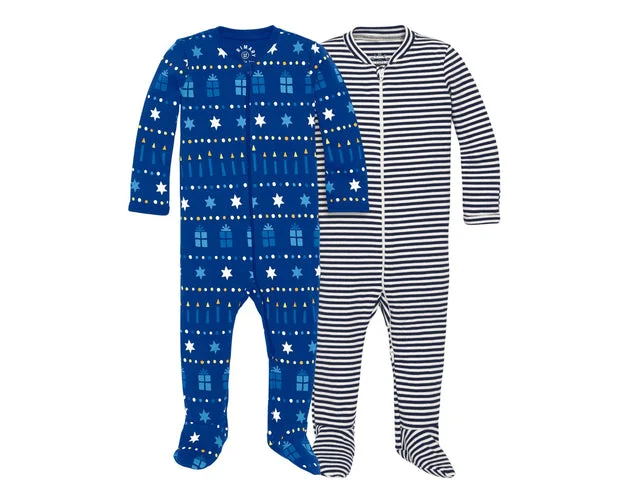 Image of Baby 2-Pack Holiday PJs - Festive Lights