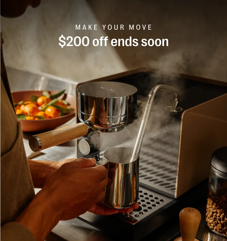$200 off Espresso Series 1 ends soon!