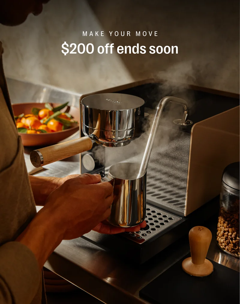 $200 off Espresso Series 1 ends soon!