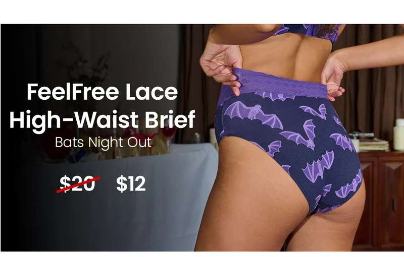FeelFree Lace High-Waist Brief