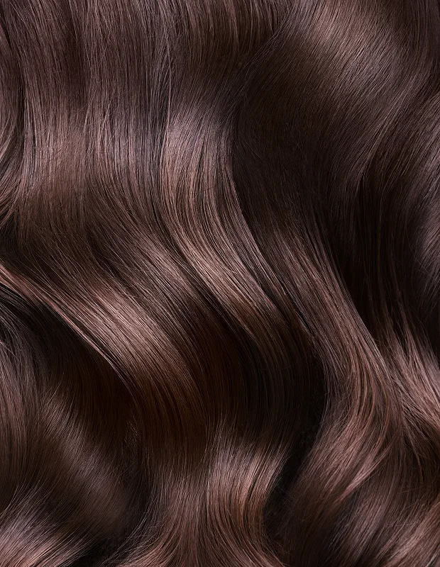 glossy hair