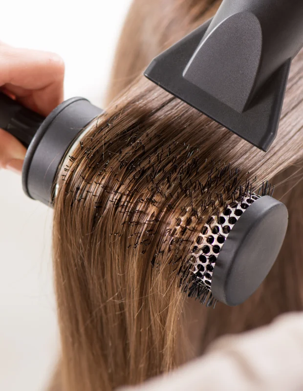 blowout hair