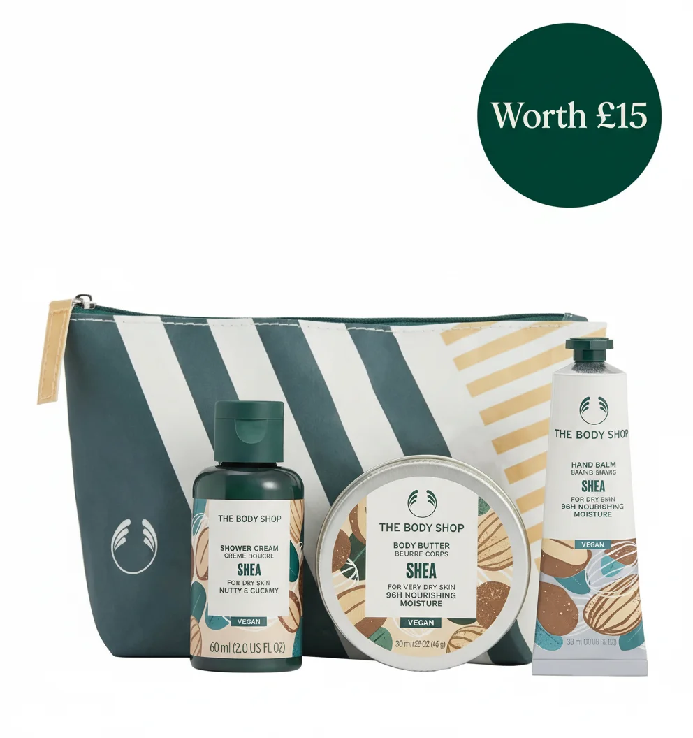 Free gift when you spend £40