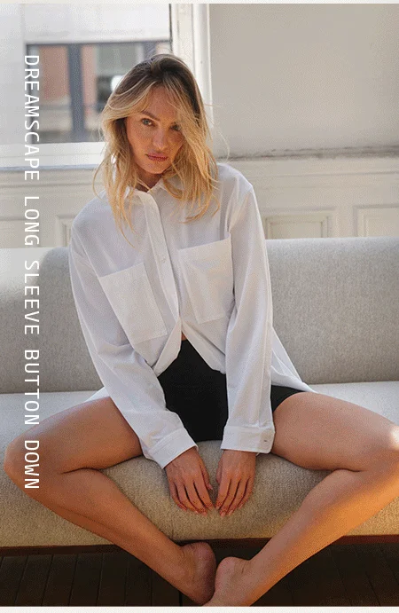 Dreamscape Long Sleeve Button Down