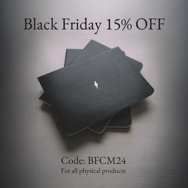 Bujo BFCM – 15% Off