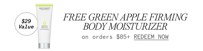 Free Green Apple Firming Body Moisturizer with $85 Purchase