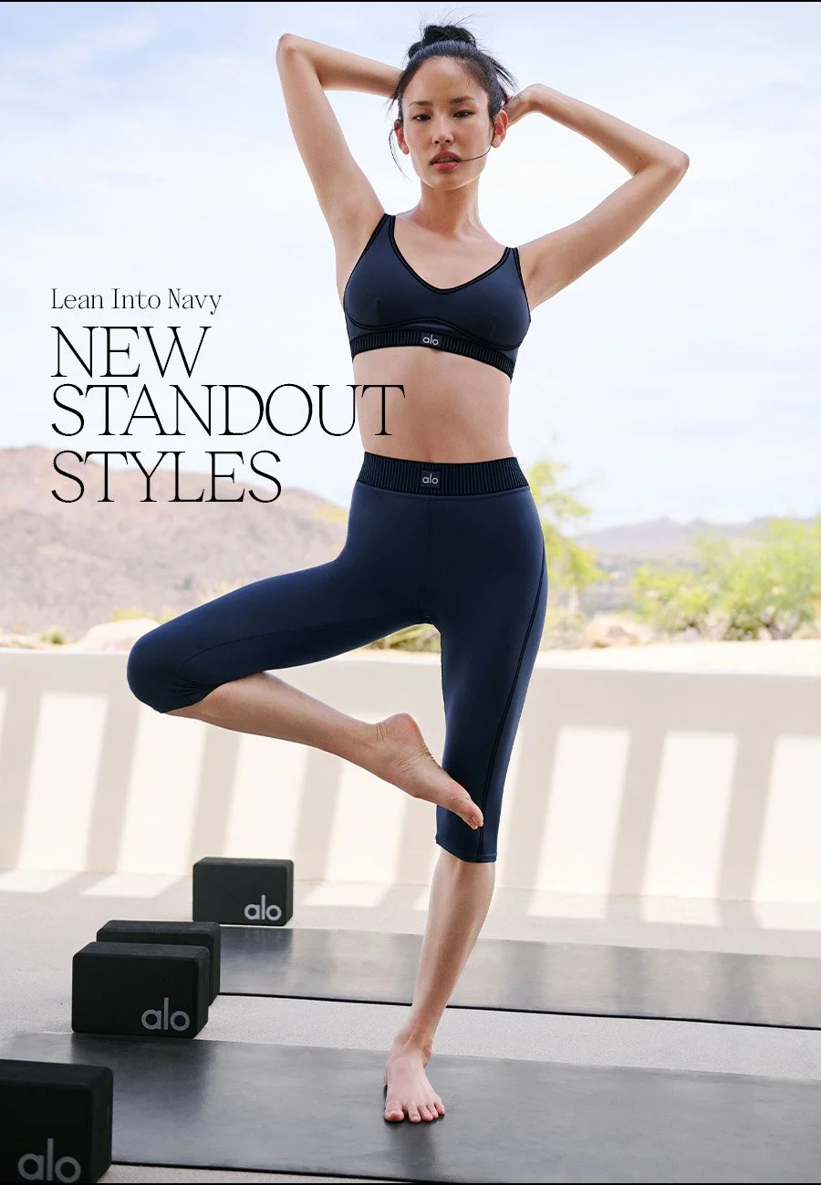 LEAN INTO NAVY NEW STANDOUT STYLES