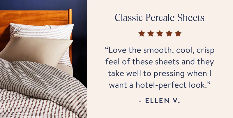 Classic Percale Sheets
