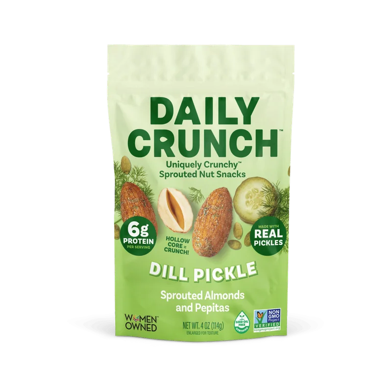 Image of Dill Pickle Sprouted Almonds & Pepitas (6-Pack)