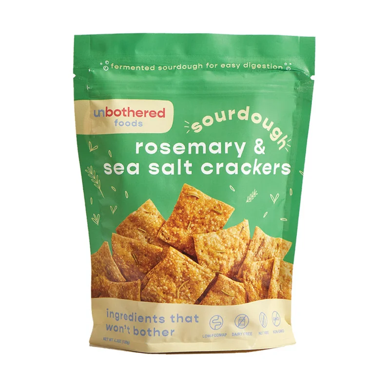 Image of Rosemary & Sea Salt Sourdough Crackers (2-pack)