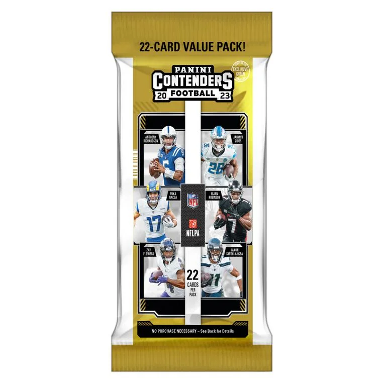 Panini 23-24 NFL Football Trading Cards Contenders Fat Pack (22 Cards)