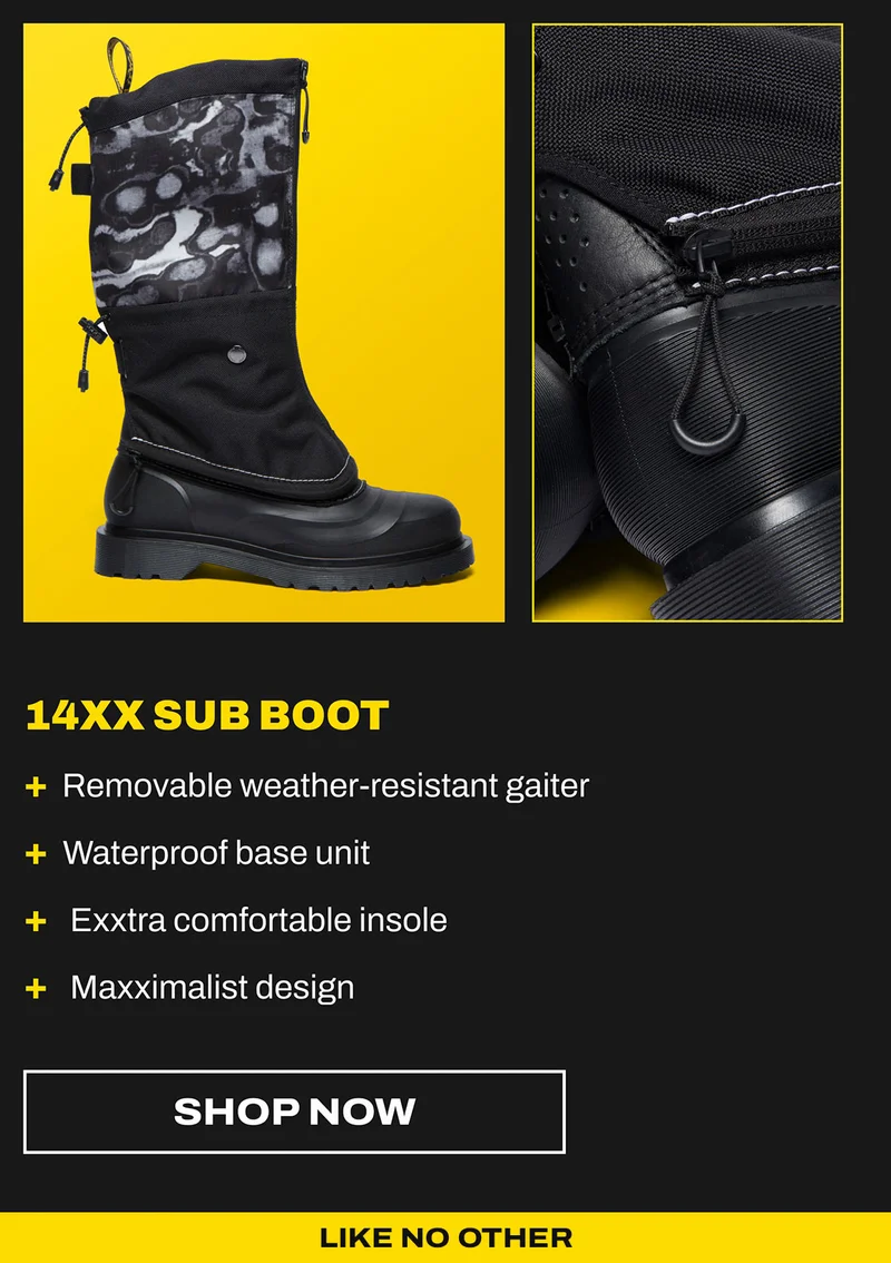 14xx Removable Gaiters Sub Boots