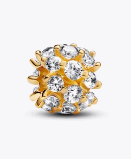 Sparkling Round Charm