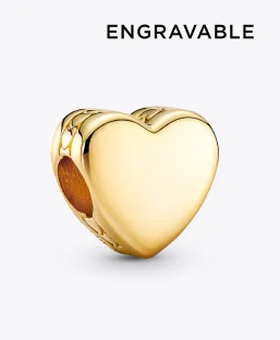 Engravable Heart Charm