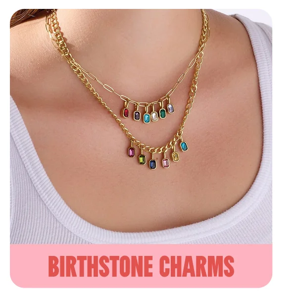 Harper Birthstone Charms
