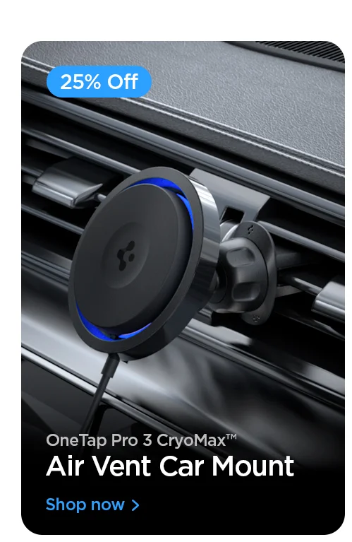 Get 25% OFF OneTap Pro 3 CryoMax™ Air Vent Car Mount for limited time.