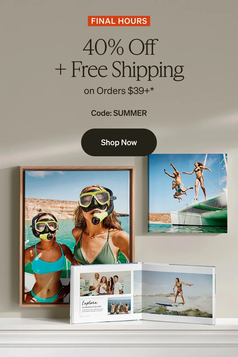 40% Off + free shipping on orders $39+