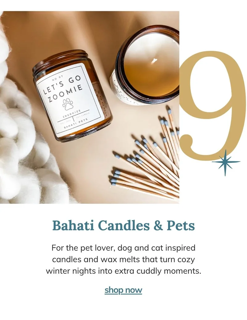 Dog & Cat inspired candles & wax melts