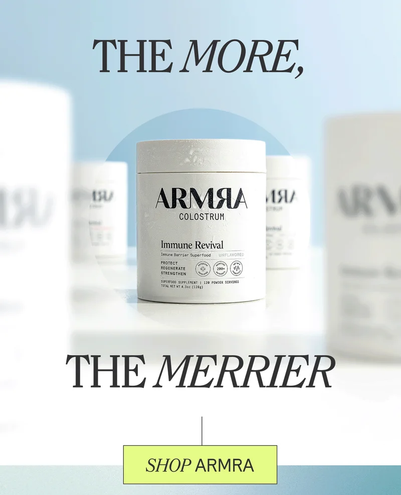 The more, the merrier. Shop ARMRA