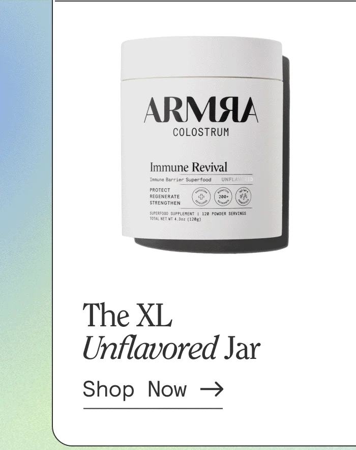 The XL Unflavored Jar. Shop Now