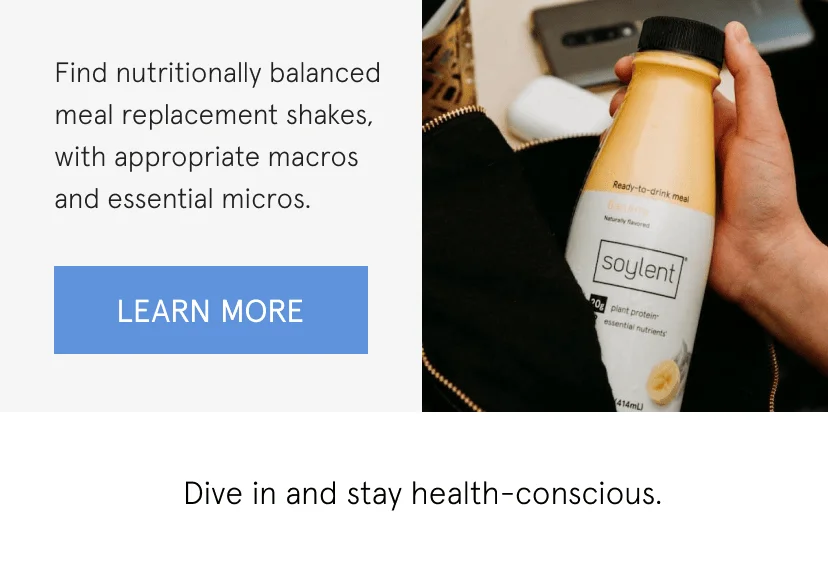 find nutritionally balanced meal replacement shakes