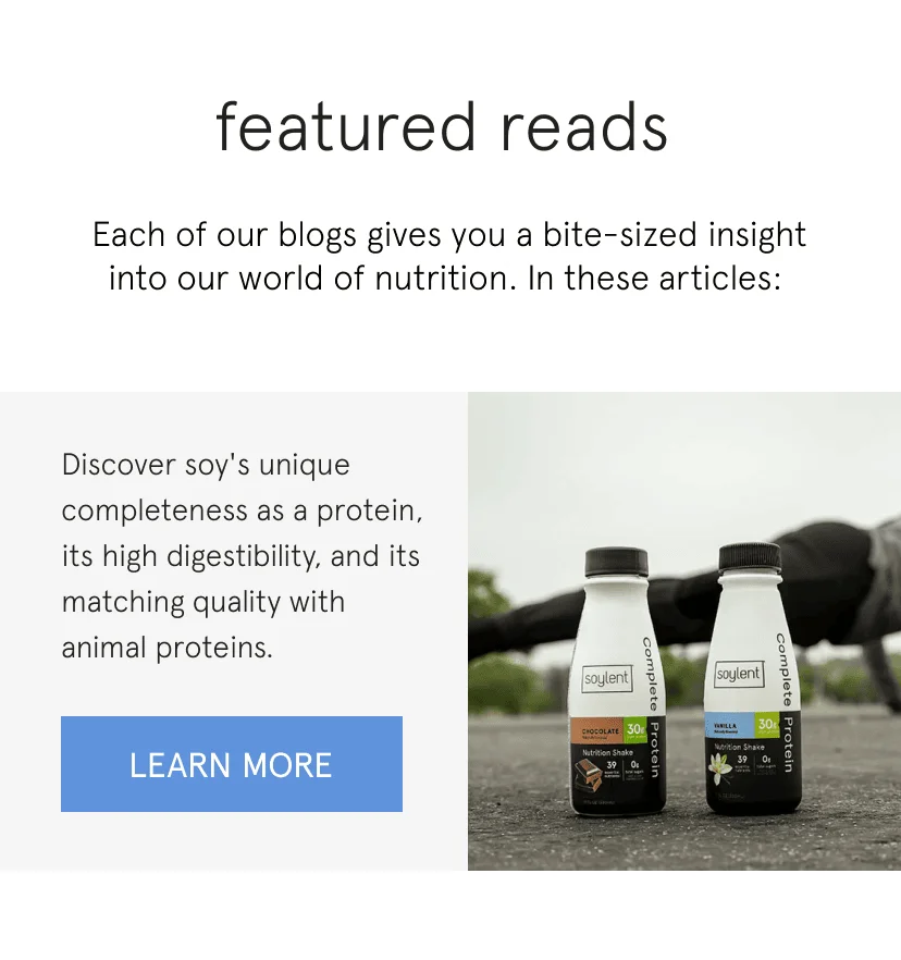 discover soy's unique completeness as a protein