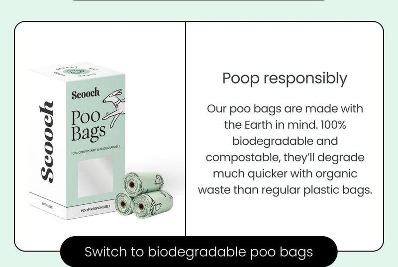 Poop responsibly