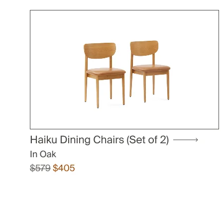 Haiku Dining Chairs (Set of 2)