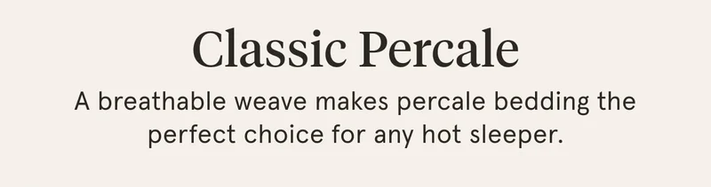 Classic Percale