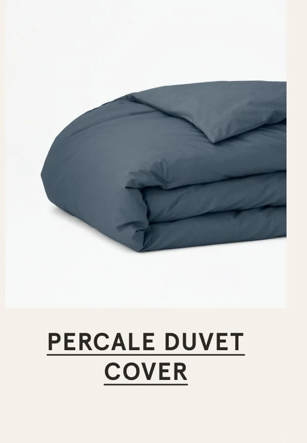 Percale Duvet Cover