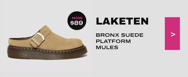 Laketen Bronx Suede Platform Mules