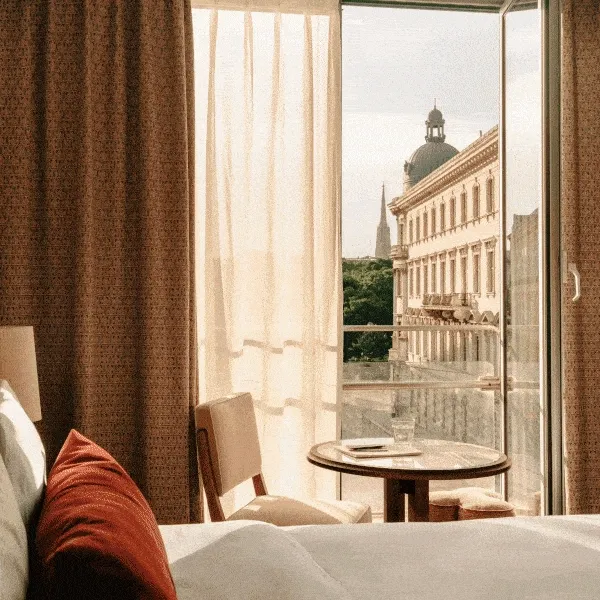 GIF of Hoxton neighbourhoods and hotel spaces