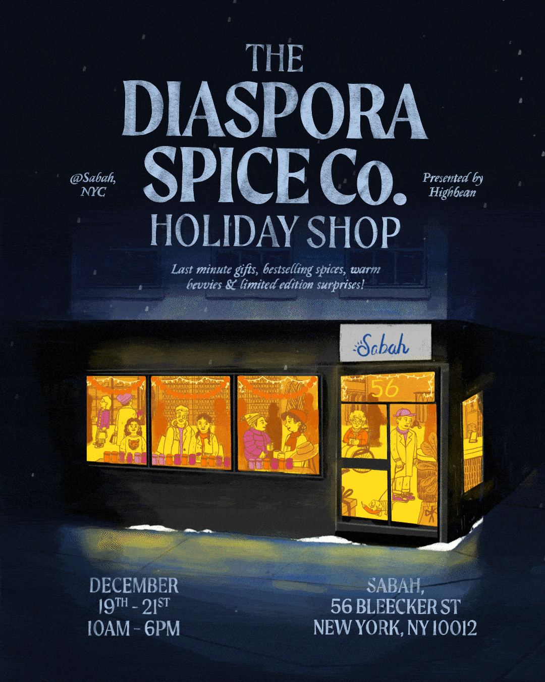 The Diaspora Spice Co. Holiday Shop. Last minute gifts, bestselling spices, warm bevvies & limited edition surprises!