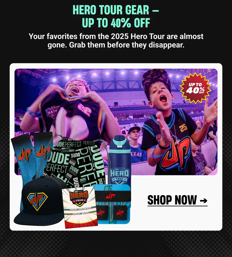 Hero Tour Merch On Sale