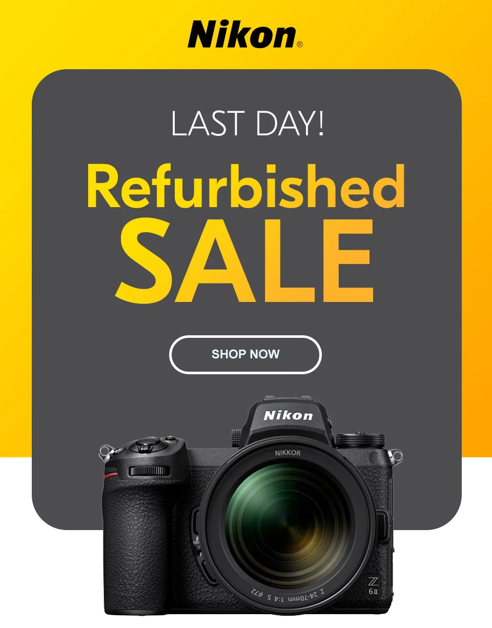 Nikon | Last Day! | Refurbished Sale | Shop Now