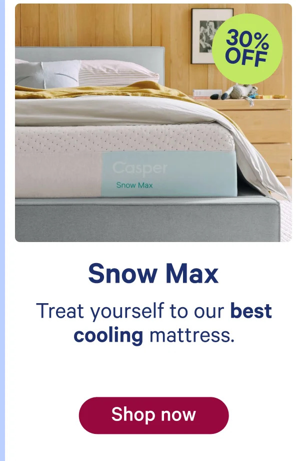 Snow Max: Treat Yourself to our best cooling mattress