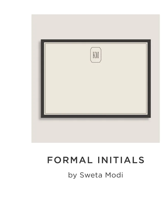Formal Initials