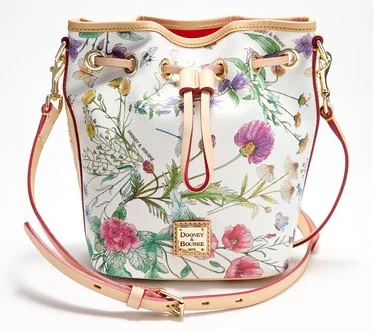 Dooney & Bourke Coated Cotton Botanical Small Drawstring