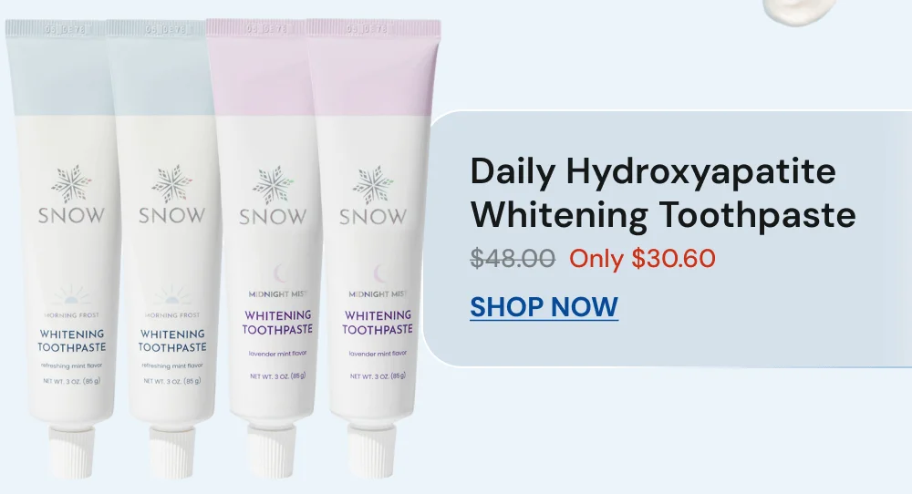 DAILY HYDROXYAPATITE WHITENING TOOTHPASTE [SHOP NOW]